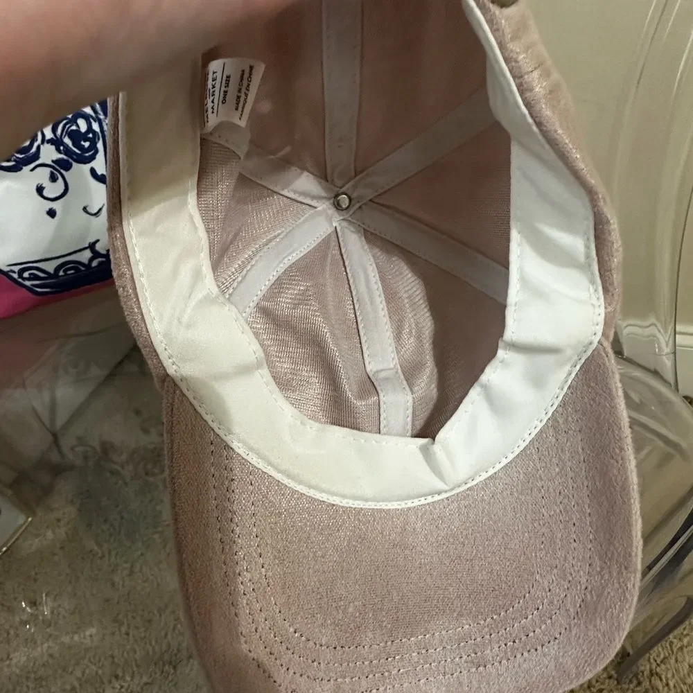 NWT Melrose and Market Blush Pink Adjustable Ball Cap Hat